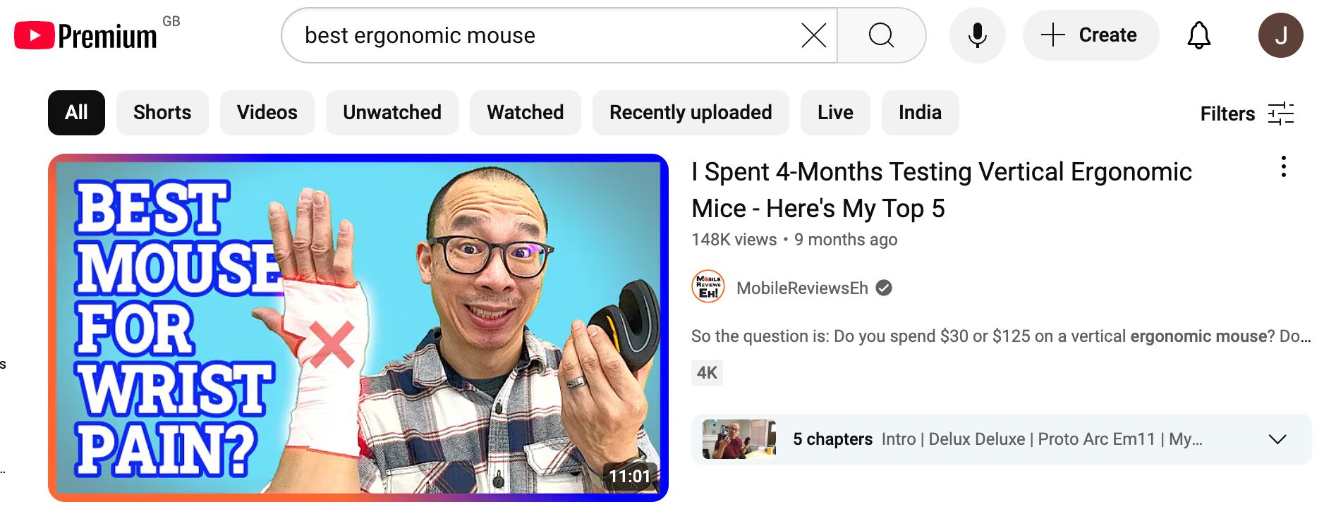 YouTube is better for product recommendations